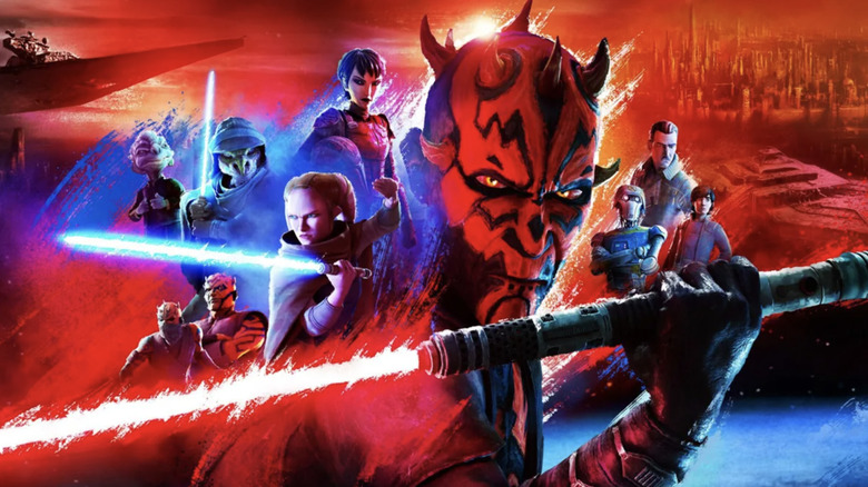 Star Wars: Maul - Shadow Lord poster - Icarus, Scorn, Vario, Daki, Devon, Rook Kast, Maul, Two Boots, Lawson, and Rylee