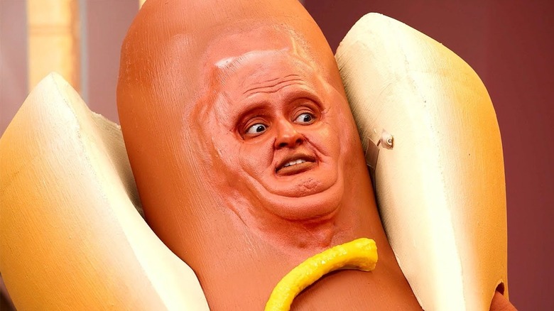 Mother Hot Dog looking concerned