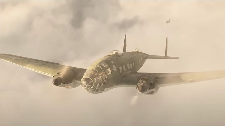 Teddy pursues Voller's plane