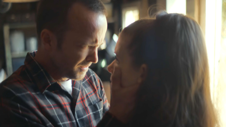 Black Mirror, Cliff and Lana sharing a tender moment