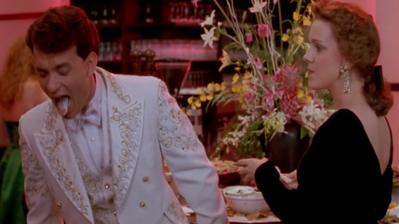 Tom Hanks and Elizabeth Perkins in Big