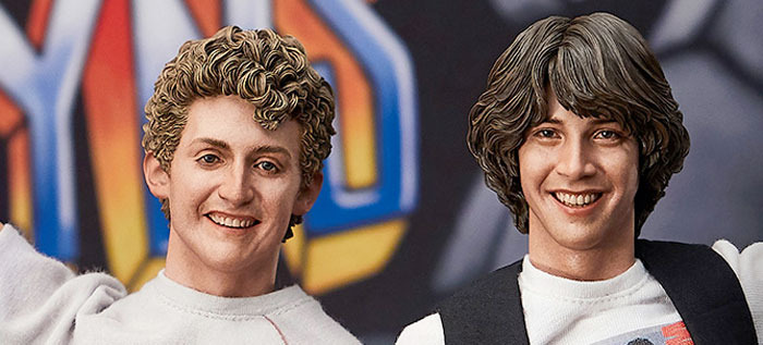 Bill and Ted's Excellent Adventure Figures