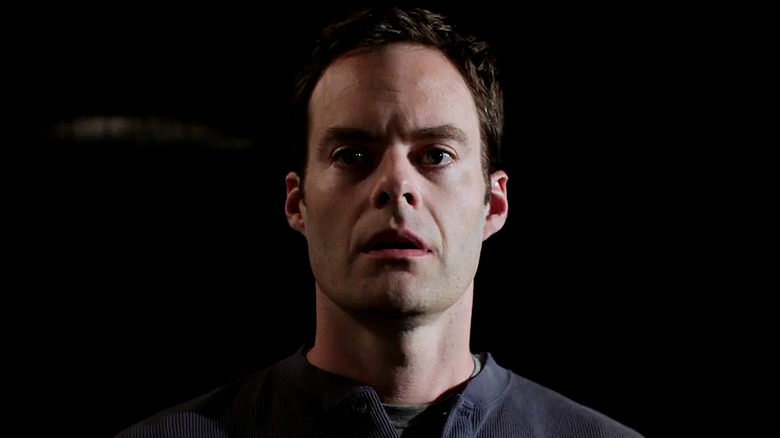 Bill Hader with Rembrandt lighting in Barry