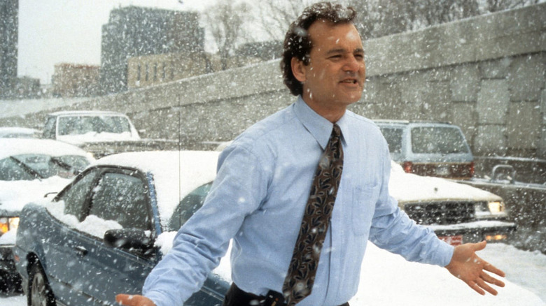 Bill Murray in Groundhog Day