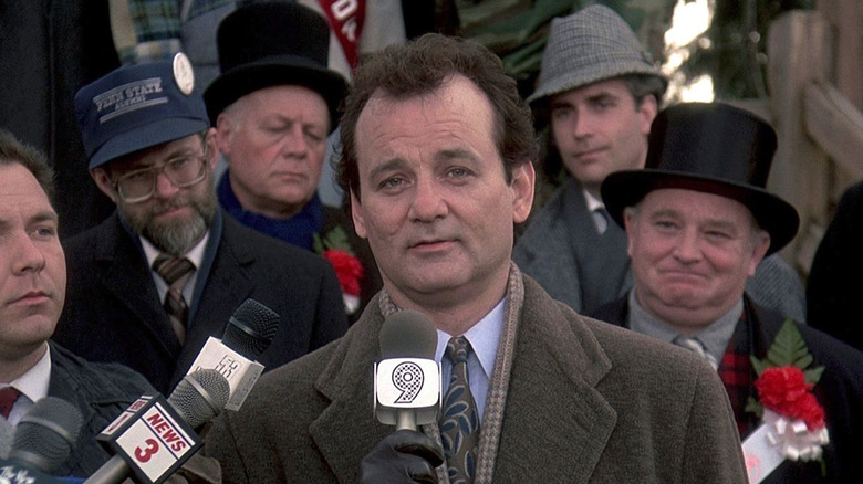 Bill Murray in Groundhog Day