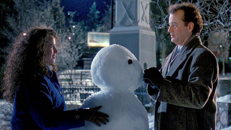 Andie MacDowell and Bill Murray in Groundhog Day
