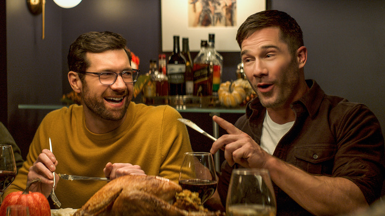 Billy Eichner and Luke Macfarlane in Bros