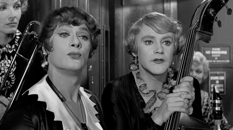 Jack Lemmon and Tony Curtis in Some Like it Hot