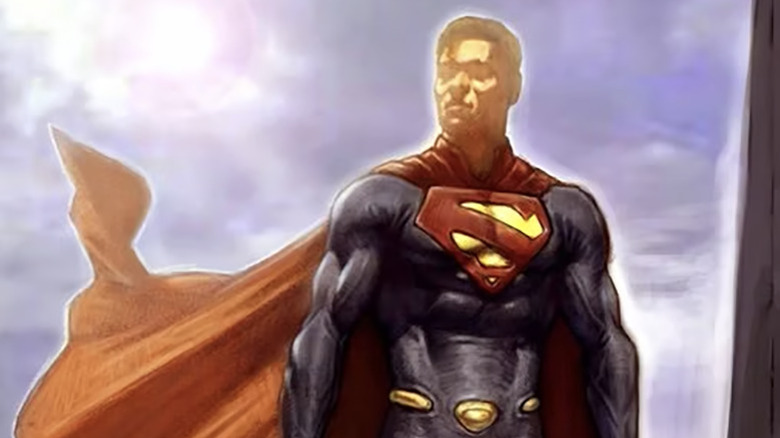 Concept art for Superman in Superman: Flyby