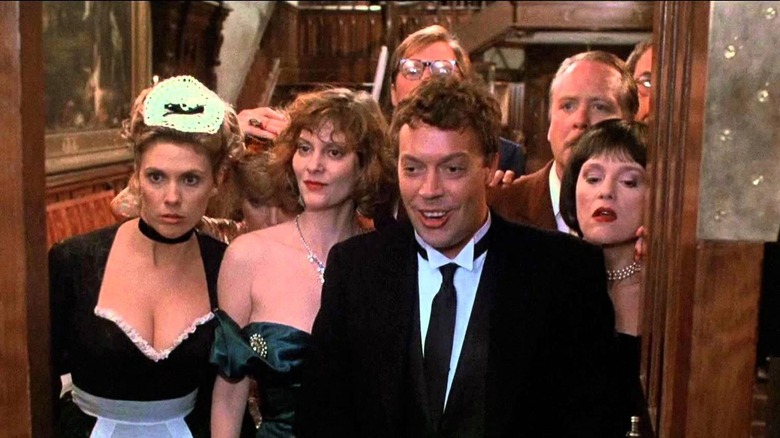 The cast of Clue
