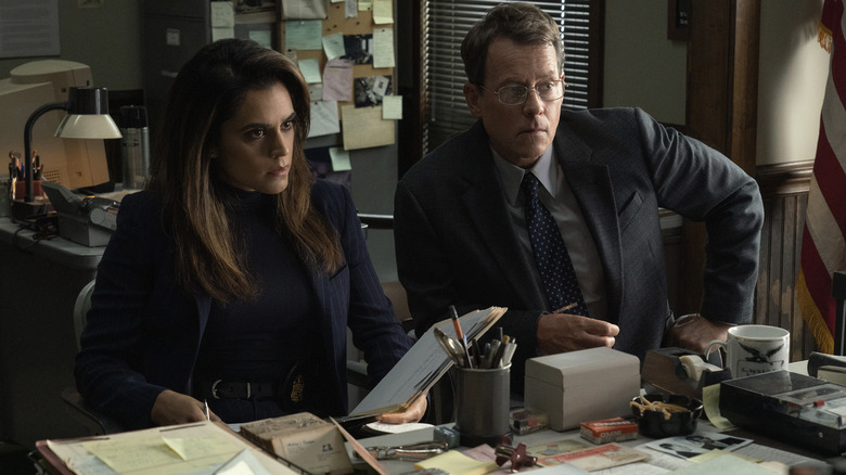 Sepideh Moafi and Greg Kinnear in Black Bird