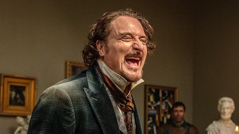 Kim Coates as Brueger, laughing on The Walking Dead: Dead City