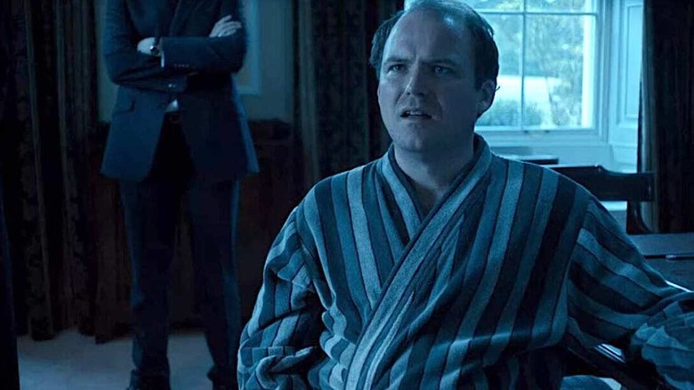 Black Mirror, PM Michael Callow being told he has to have sex with a pig