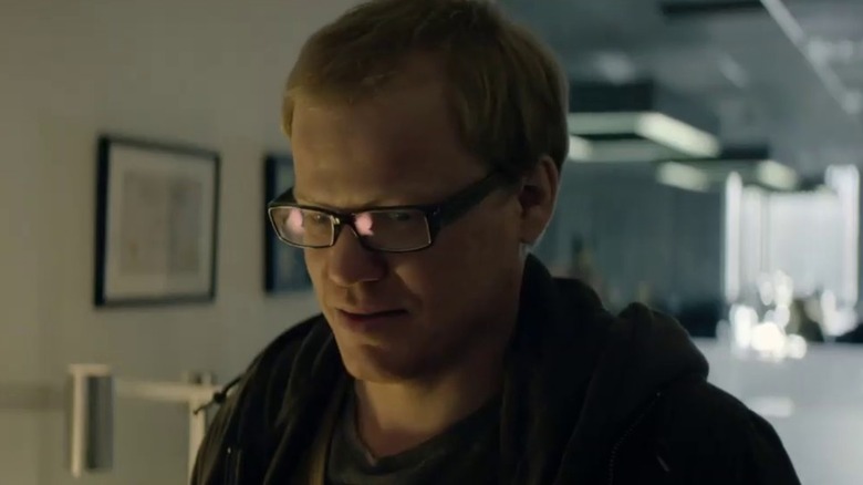 Jesse Plemons' Robert Daly looking thoughtful on Black Mirror