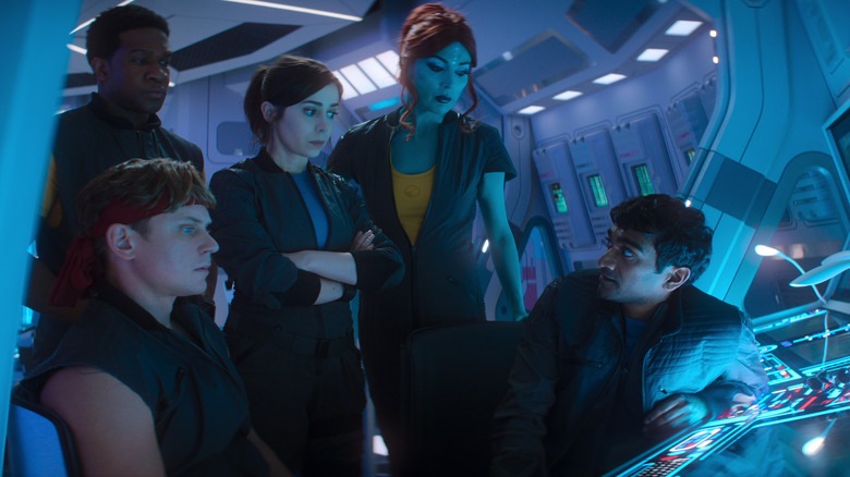 The crew of the USS Callister in Black Mirror season 7