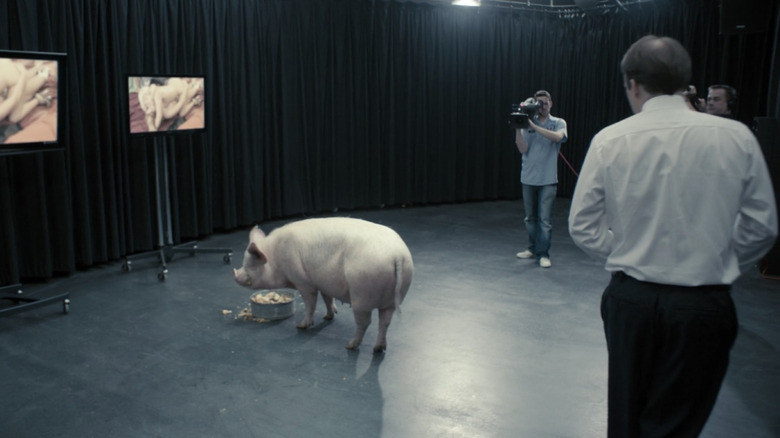 Black Mirror National Anthem episode pig