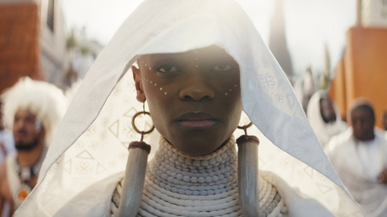 Letitia Wright in Black Panther: Wakanda Forever