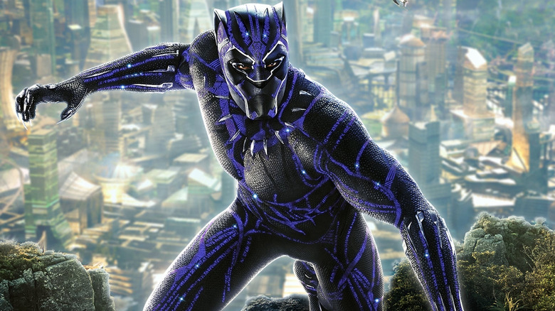 T'Challa in his armor from Black Panther