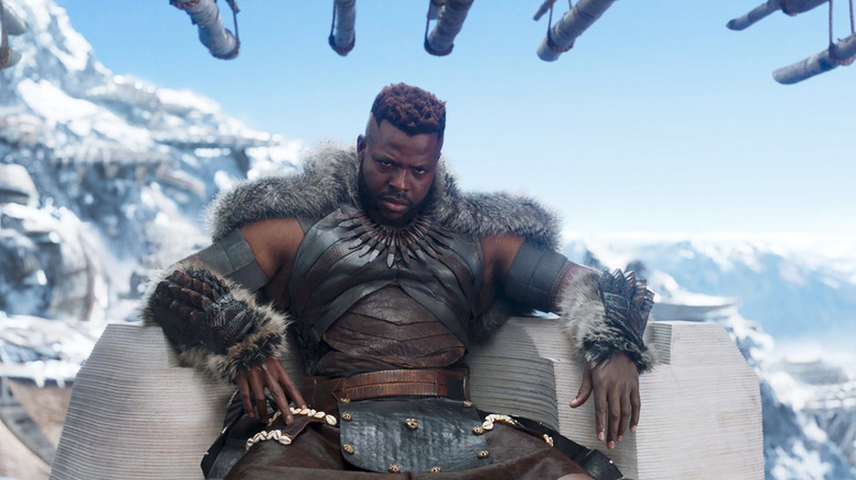 Winston Duke as M'Baku in Black Panther