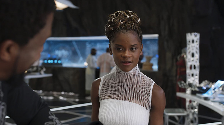 Letitia Wright in Black Panther