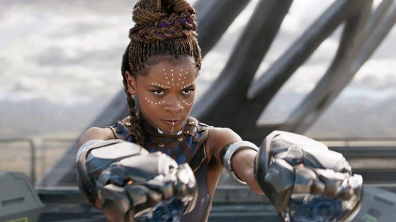 Letitia Wright as Shuri in Black Panther