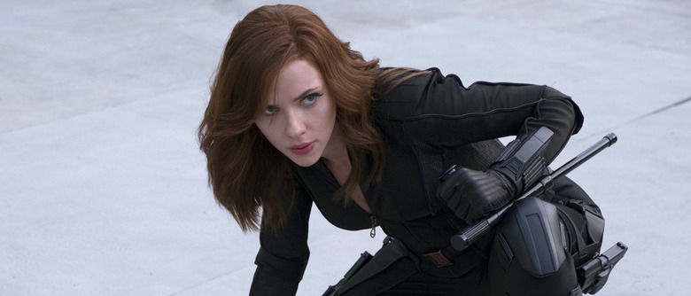 Scarlett Johansson as Black Widow in Captain America Civil War (1)