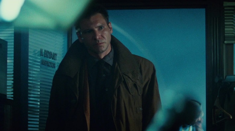 Harrison Ford in Blade Runner