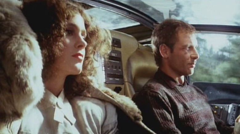 Harrison Ford and Sean Young in the alternate happy ending for "Blade Runner"