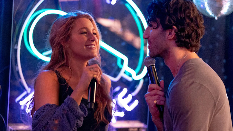 Lily and Ryle singing karaoke in It Ends With Us