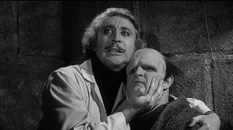 Gene Wilder and Peter Boyle in Young Frankenstein