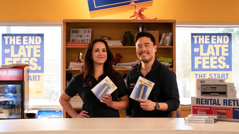 Melissa Fumero and Randall Park
