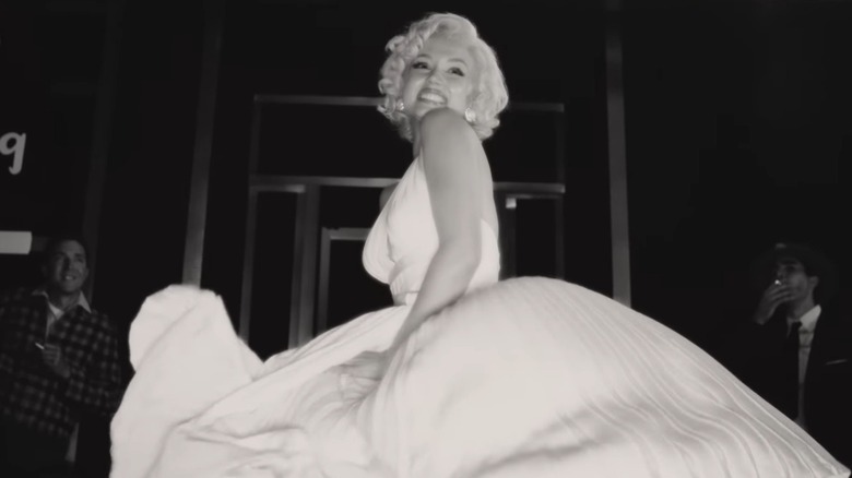 ana de armas marilyn monroe blonde