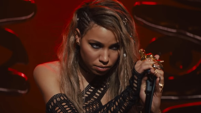 Jurnee Smollett as Black Canary in Birds of Prey