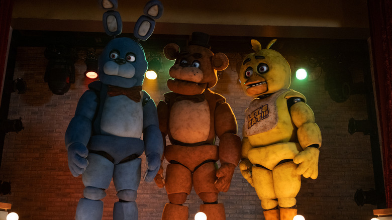 The creepy animatronics of Five Nights at Freddy's
