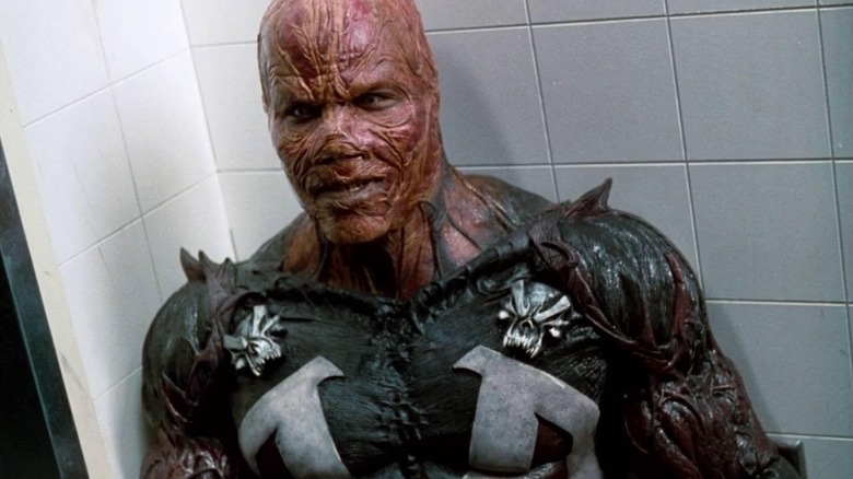 Michael Jai White as Al Simmons with his mask off in Spawn (1997)