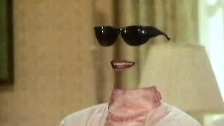 Alexa Hamilton's Sandy Martinson is seen half invisible wearing shades in The Invisible Woman
