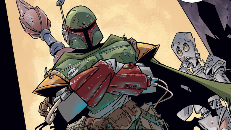 Boba Fett with droid