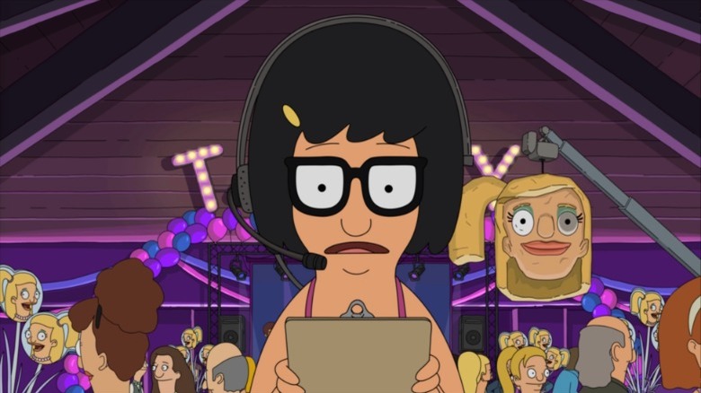 Tina clipboard giant Tammy head