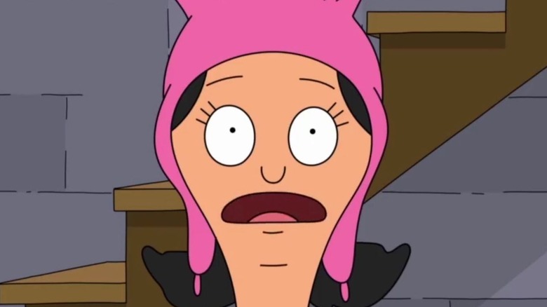 Louise Belcher wearing hat