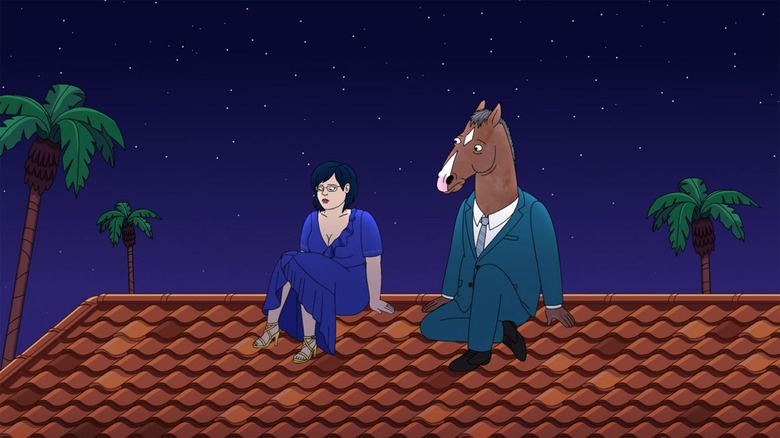 "Bojack Horseman" ends with a familiar shot of Diane and Bojack alone on the roof