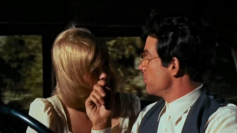 Bonnie and Clyde in the car