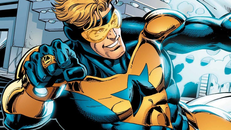 Booster Gold DC Comics artwork 