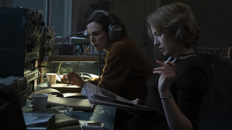 Carrie Coon and Keira Knightley in Boston Strangler