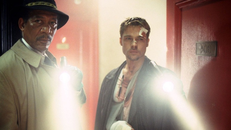 Brad Pitt as David Mills in Seven
