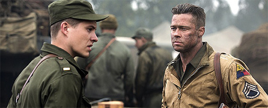 Brad Pitt in Fury