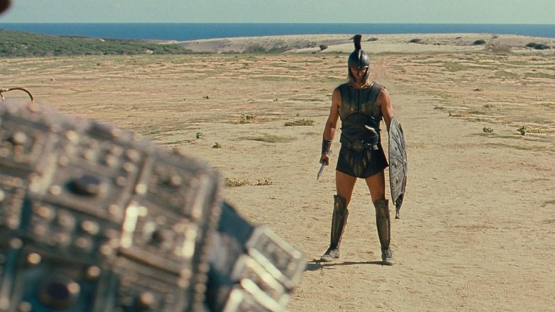 Brad Pitt in Troy