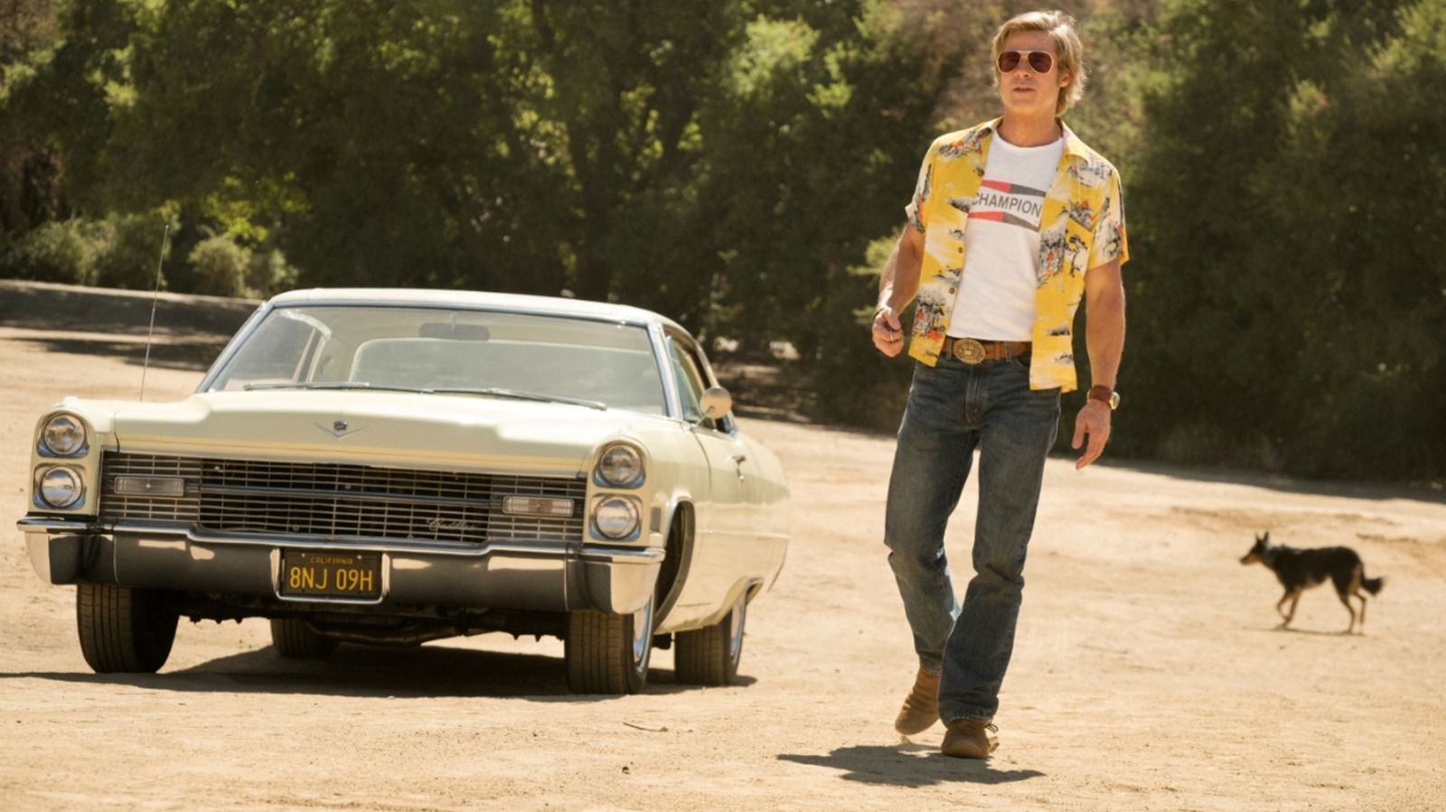 Brad Pitt's Once Upon A Time In Hollywood Sequel Got A Surprise Super Bowl Trailer