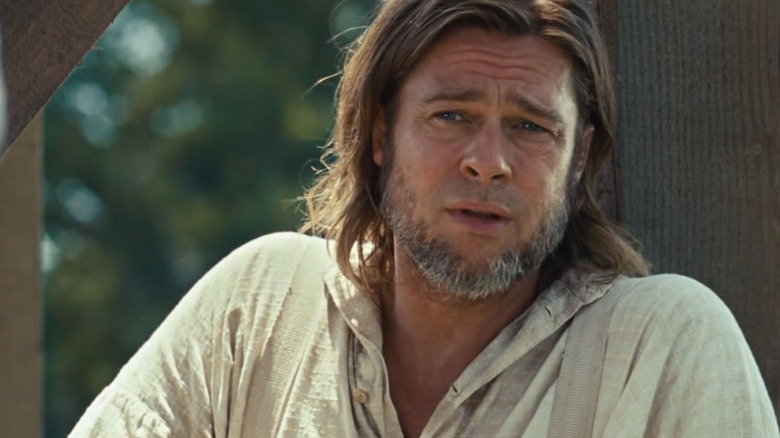 Samuel Bass looking concerned in 12 Years a Slave