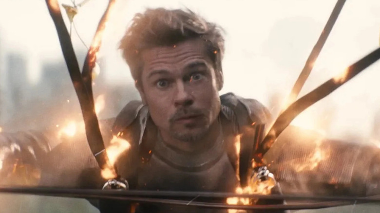 Brad Pitt briefly appears as Vanisher while the character is electrocuted in Deadpool 2.