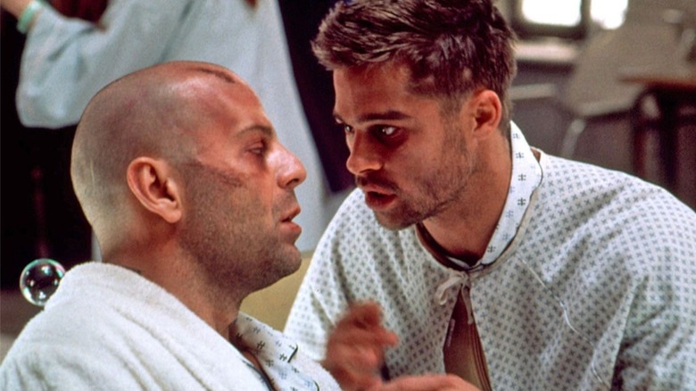 12 Monkeys, Bruce Willis, Brad Pitt